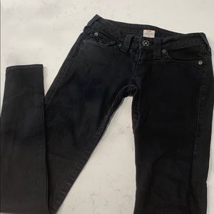 Black skinny jeans